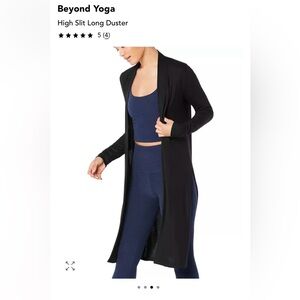 Beyond yoga duster cozy cardi